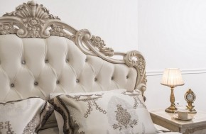 Кровать с мягким изголовьем Патрисия (1800) крем в Реже - rezh.mebel-74.com | фото