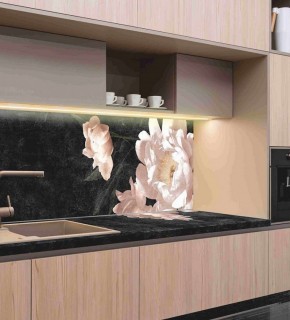 Кухонный фартук со столешницей (А-05) в едином стиле (3050 мм) в Реже - rezh.mebel-74.com | фото