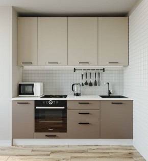 Кухонный гарнитур Латте 2200 (Стол. 26мм) в Реже - rezh.mebel-74.com | фото
