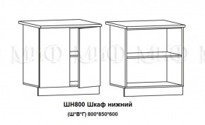 ЛИЗА-2 Кухонный гарнитур 1,7 Белый глянец холодный в Реже - rezh.mebel-74.com | фото