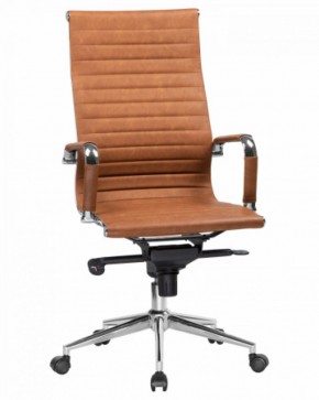 Офисное кресло для руководителей DOBRIN CLARK LMR-101F светло-коричневый №321 в Реже - rezh.mebel-74.com | фото