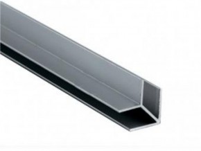 Планка угловая "W" 4 мм для стеновой панели (алюминий) в Реже - rezh.mebel-74.com | фото