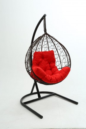 Подвесное кресло Бароло (коричневый/красный) в Реже - rezh.mebel-74.com | фото