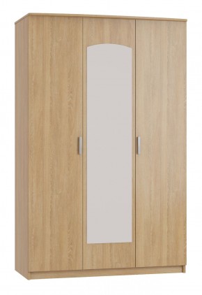 Шкаф 3-х дверный с зеркалом Шк210.1 МС Ирина в Реже - rezh.mebel-74.com | фото