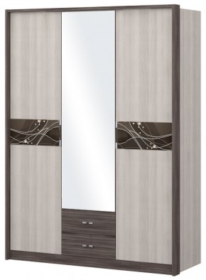 Шкаф 3-х дверный с зеркалом Шк68.2 МС Николь в Реже - rezh.mebel-74.com | фото