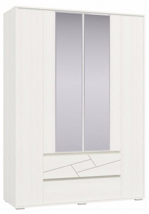 Шкаф 4-х дверный с ящиками АДЕЛИНА (4-4833рам.б) в Реже - rezh.mebel-74.com | фото
