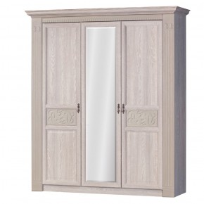Шкаф для одежды 3-х дверный №180 "Лючия" Дуб оксфорд серый в Реже - rezh.mebel-74.com | фото