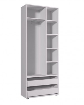 Шкаф ДМ 800 с 2-мя ящиками (белый) в Реже - rezh.mebel-74.com | фото