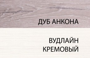 Шкаф угловой с полками 97х97, OLIVIA, цвет вудлайн крем/дуб анкона в Реже - rezh.mebel-74.com | фото