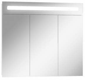 Шкаф-зеркало Аврора 80 с подсветкой LED Домино (DV8009HZ) в Реже - rezh.mebel-74.com | фото
