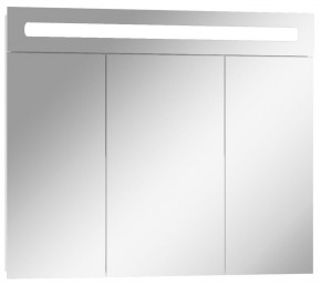 Шкаф-зеркало Аврора 85 с подсветкой LED Домино (DV8010HZ) в Реже - rezh.mebel-74.com | фото