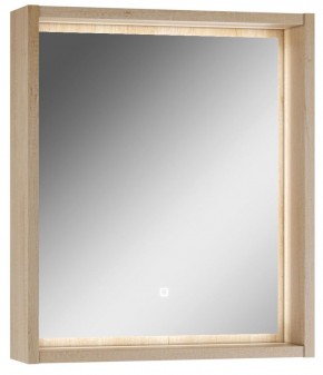 Шкаф-зеркало Nice 60 с подсветкой Домино (DN4706HZ) в Реже - rezh.mebel-74.com | фото