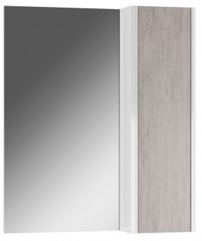 Шкаф-зеркало Uno 60 Дуб серый левый/правый Домино (DU1503HZ) в Реже - rezh.mebel-74.com | фото
