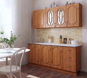 СКАЗКА Кухонный гарнитур 2,0 (Ольха матовая) в Реже - rezh.mebel-74.com | фото