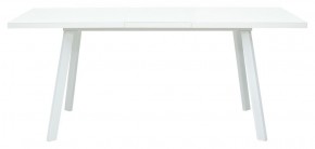 Стол ФИН 120 Белый, стекло/ Белый каркас М-City в Реже - rezh.mebel-74.com | фото
