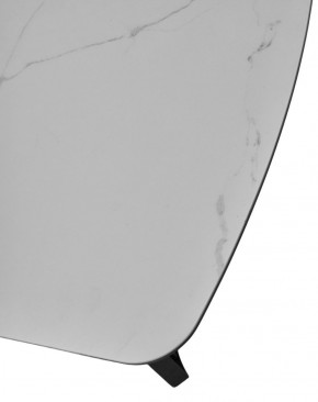 Стол RASMUS 160 TL-45 Белый мрамор, испанская керамика / черный каркас, ®DISAUR в Реже - rezh.mebel-74.com | фото
