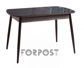 Стол раздвижной со стеклянной столешницей (BLACK, WHITE) в Реже - rezh.mebel-74.com | фото