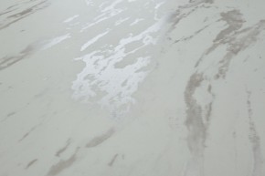 Стол RIETI 200 KL-99 Белый мрамор матовый, итальянская керамика / черный каркас, ®DISAUR в Реже - rezh.mebel-74.com | фото