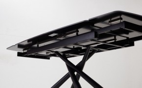 Стол RIVOLI 140 MATT BLACK MARBLE SOLID CERAMIC / BLACK, ®DISAUR в Реже - rezh.mebel-74.com | фото