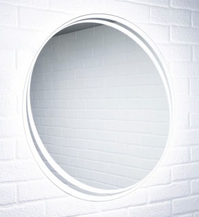 Зеркало Берг 700х700 с подсветкой Домино (GL7055Z) в Реже - rezh.mebel-74.com | фото