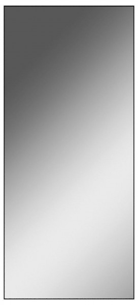 Зеркало Corsica 900х400 black без подсветки Sansa (SB1062Z) в Реже - rezh.mebel-74.com | фото