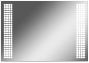 Зеркало Cosmo 100 black с подсветкой Sansa (SC1047Z) в Реже - rezh.mebel-74.com | фото