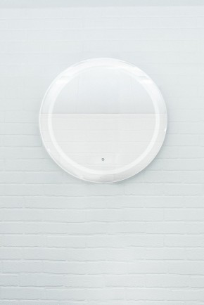 Зеркало Gia 75 white с подсветкой Sansa (SGa1044Z) в Реже - rezh.mebel-74.com | фото
