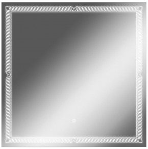 Зеркало Паликир 700х700 с подсветкой Домино (GL7051Z) в Реже - rezh.mebel-74.com | фото